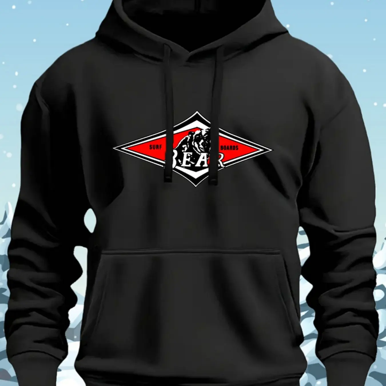 Street Fashion Brand Logo - Sonbahar Günlük Kapüşonlu Üst, Açık Hava