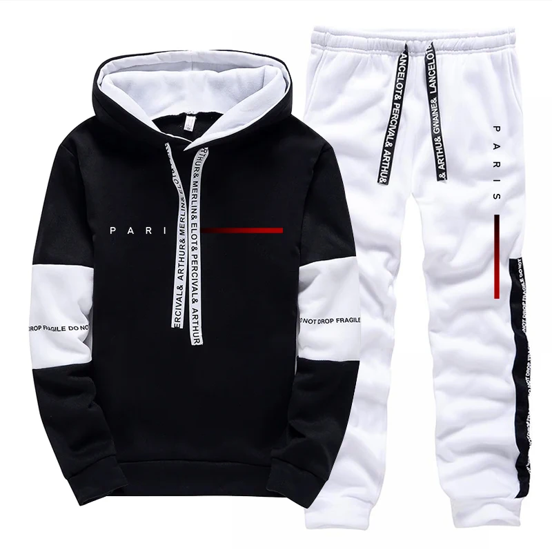 Fashion Streetwear - Paris Moda Kapüşonlu Üst Giyim Sokak