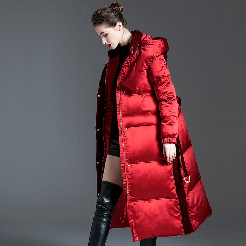Street Fashion High End - 2023 yeni kış moda kadınlar uzun