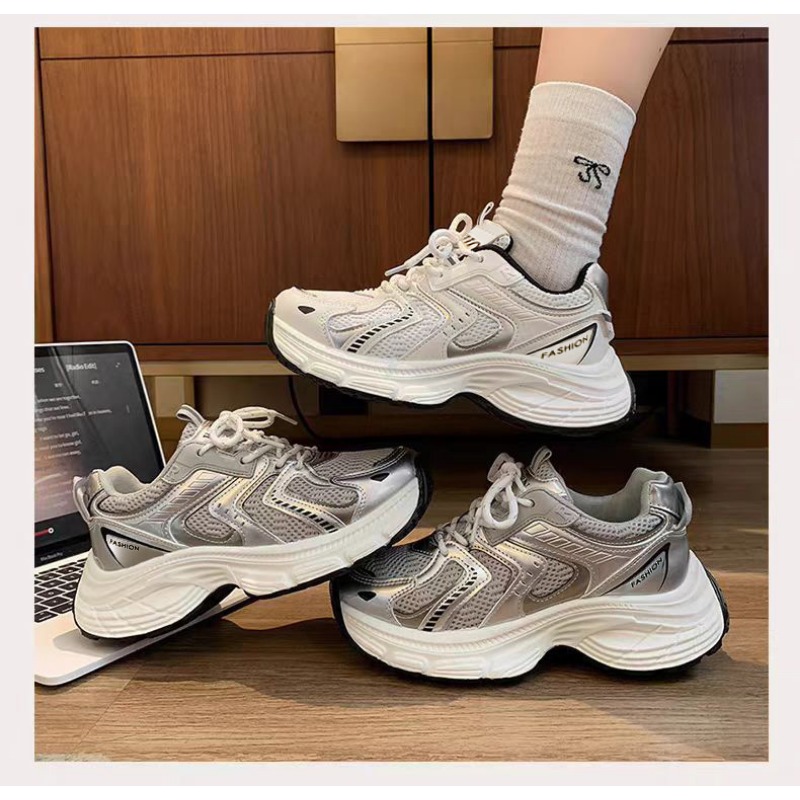 Street Fashion Korea - 2026 Bahar Kadın Unky Baba Spor