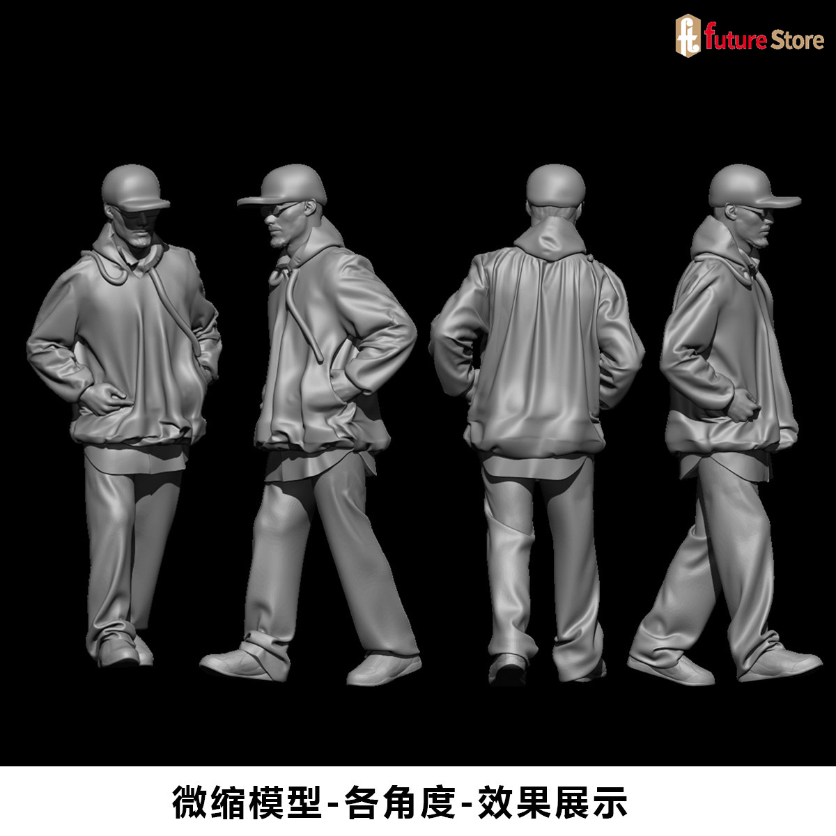 3D Baskı Minyatür 1/64 1/43 1/ - Street Fashion Photographers incelemesi ve fiyatı