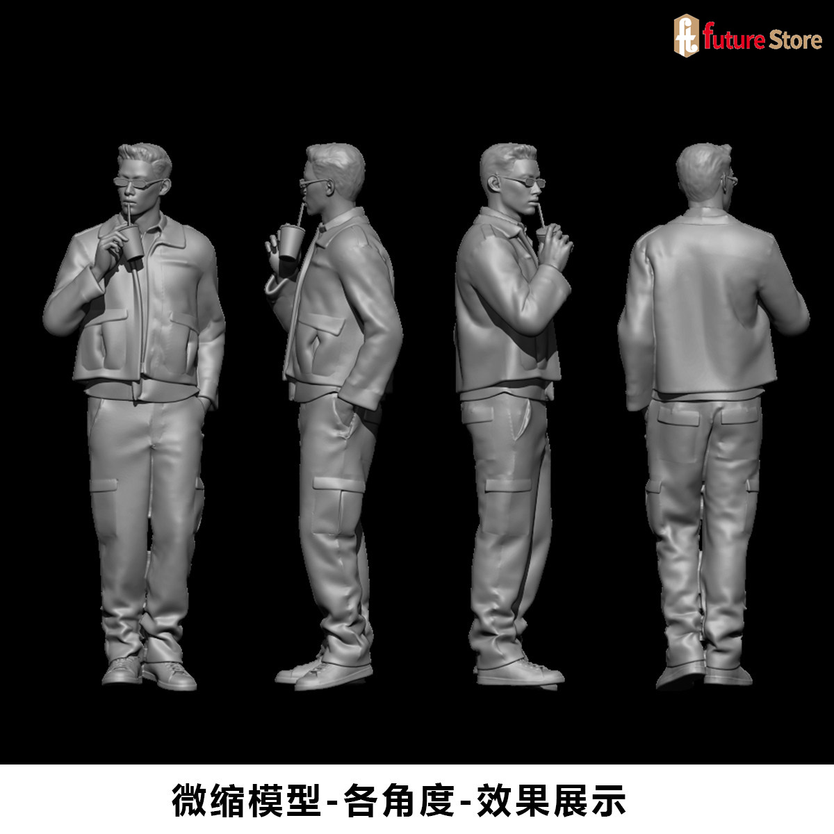 3D Baskı Minyatür 1/64 1/43 1/ - Street Fashion Photographers incelemesi ve fiyatı