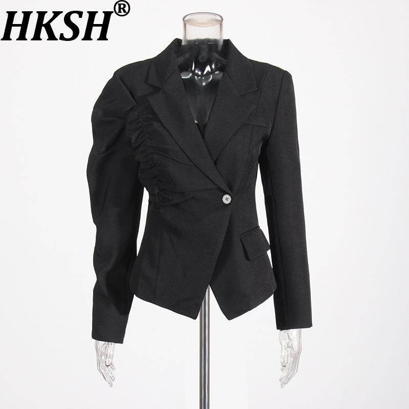 HKSH Kadın Asimetrik Blazer Şı - Street Fashion High End incelemesi ve fiyatı