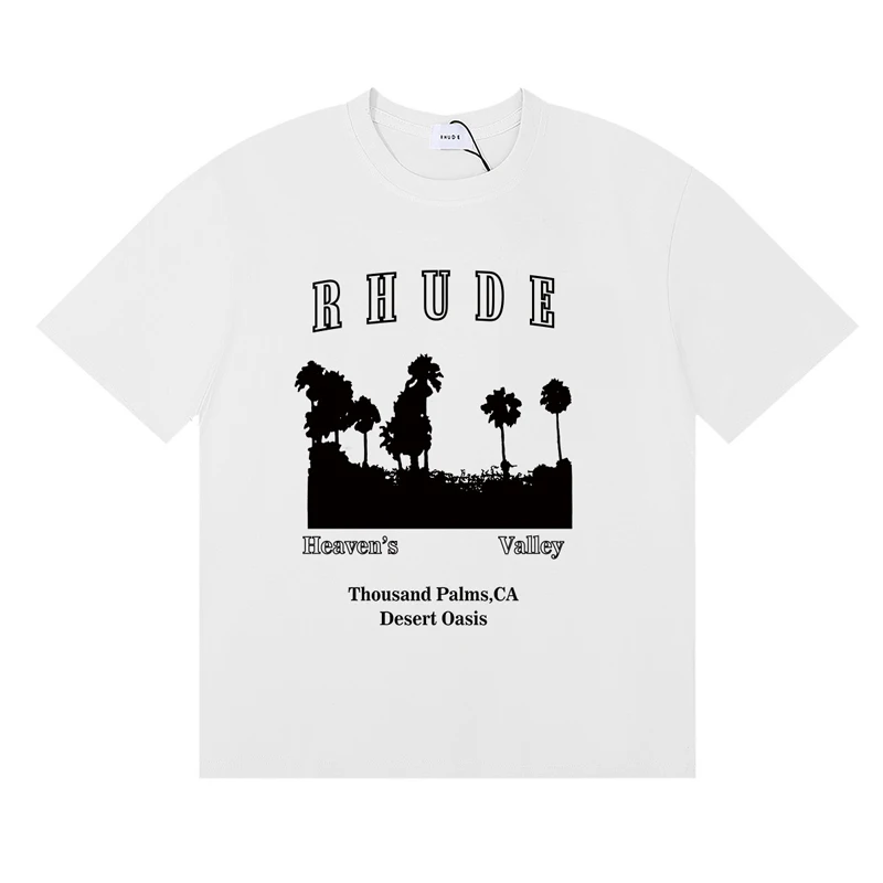 Moda Marka Rhude T-shirt Yaz R - Street Fashion Brand Logo incelemesi ve fiyatı