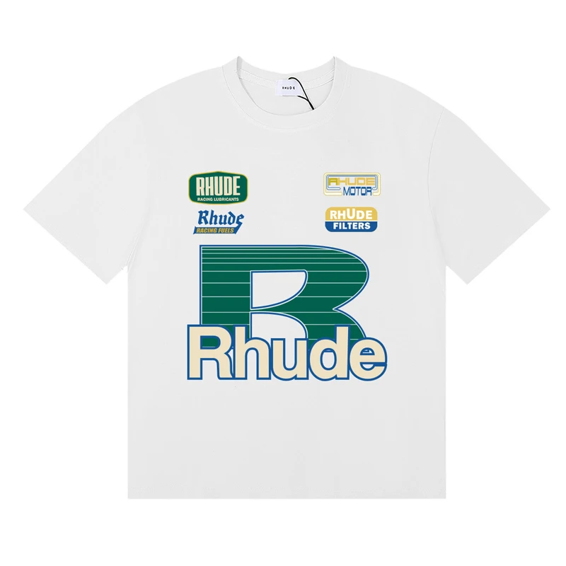 Moda Marka Rhude T-shirt Yaz R - Street Fashion Brand Logo incelemesi ve fiyatı