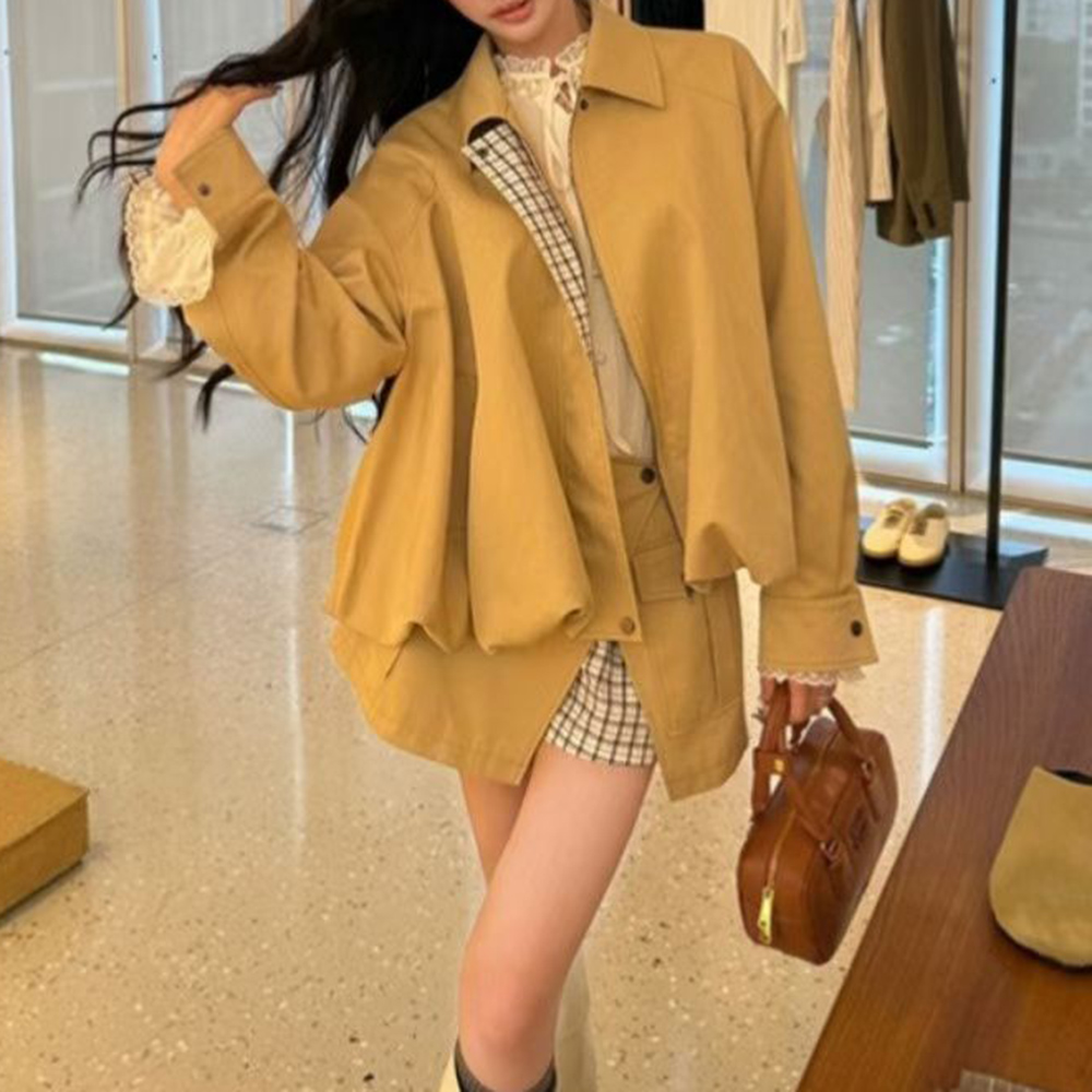 TWOTWINSTYLE Haki Eklemeli Cep - Street Fashion Jacket incelemesi ve fiyatı