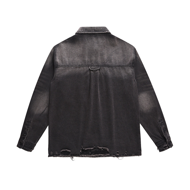 Erkek High Street Yırtık Kot C - Street Fashion Jacket incelemesi ve fiyatı