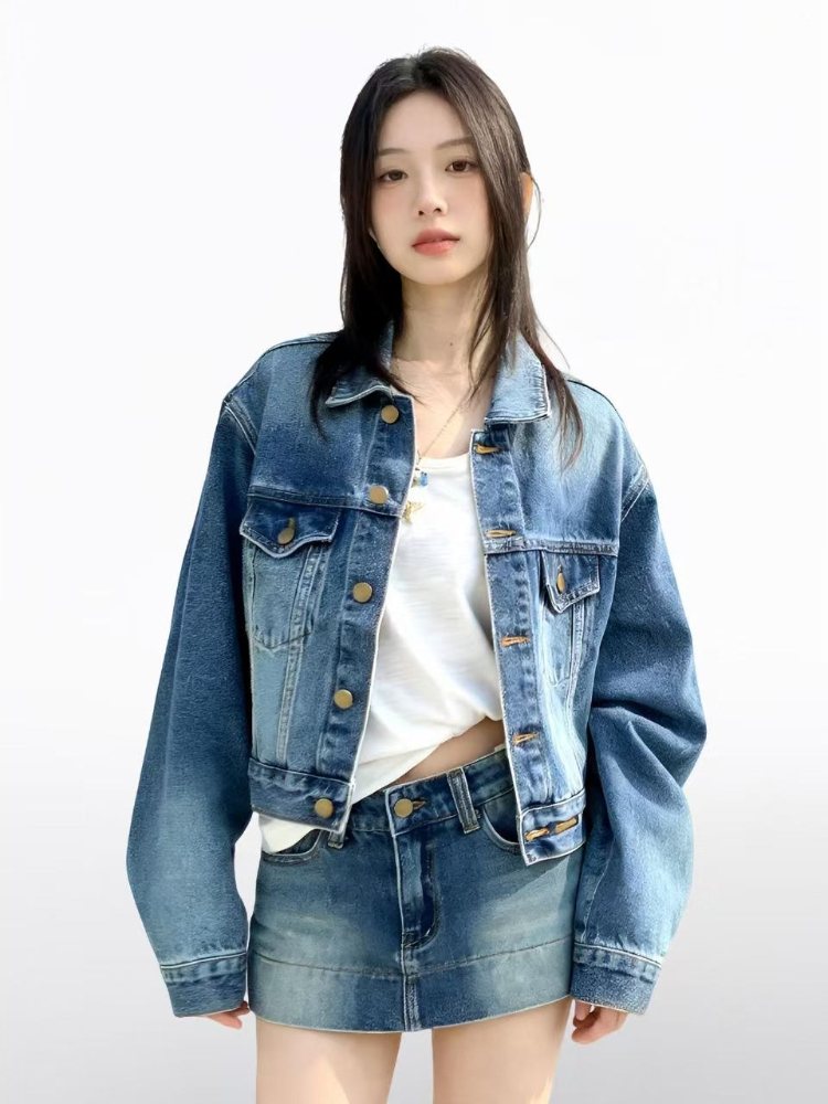 Kadın Amerikan Vintage 2 Parça - Street Fashion Jacket incelemesi ve fiyatı