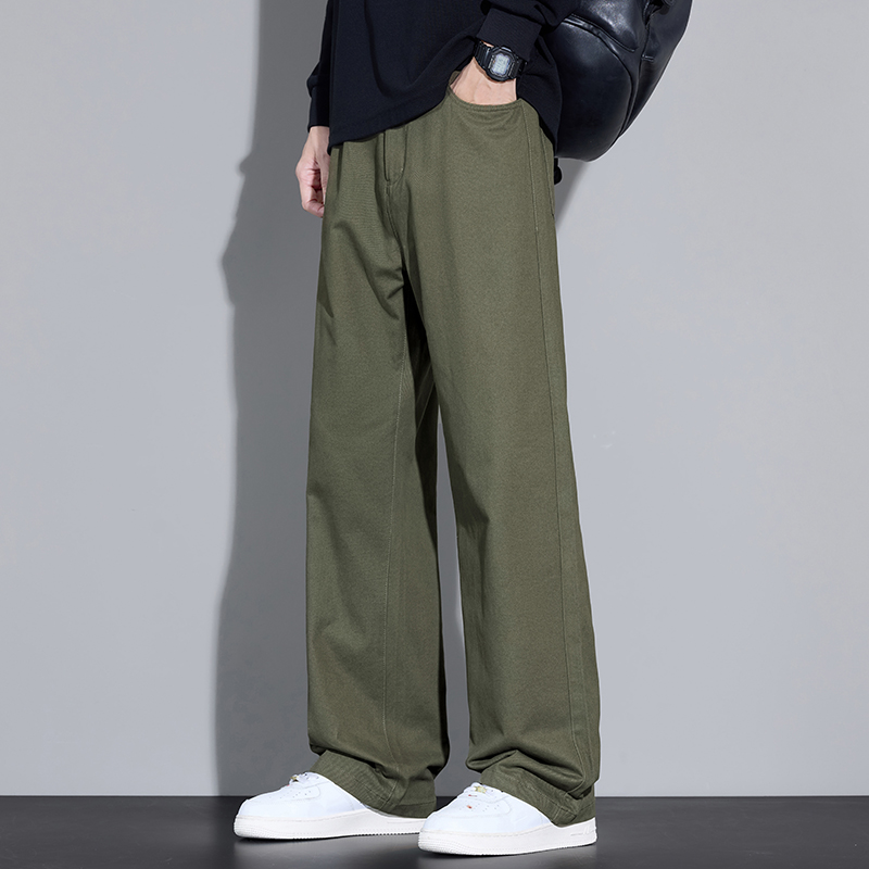% 100% Pamuk erkek Bol Geniş B - Street Fashion Korea incelemesi ve fiyatı