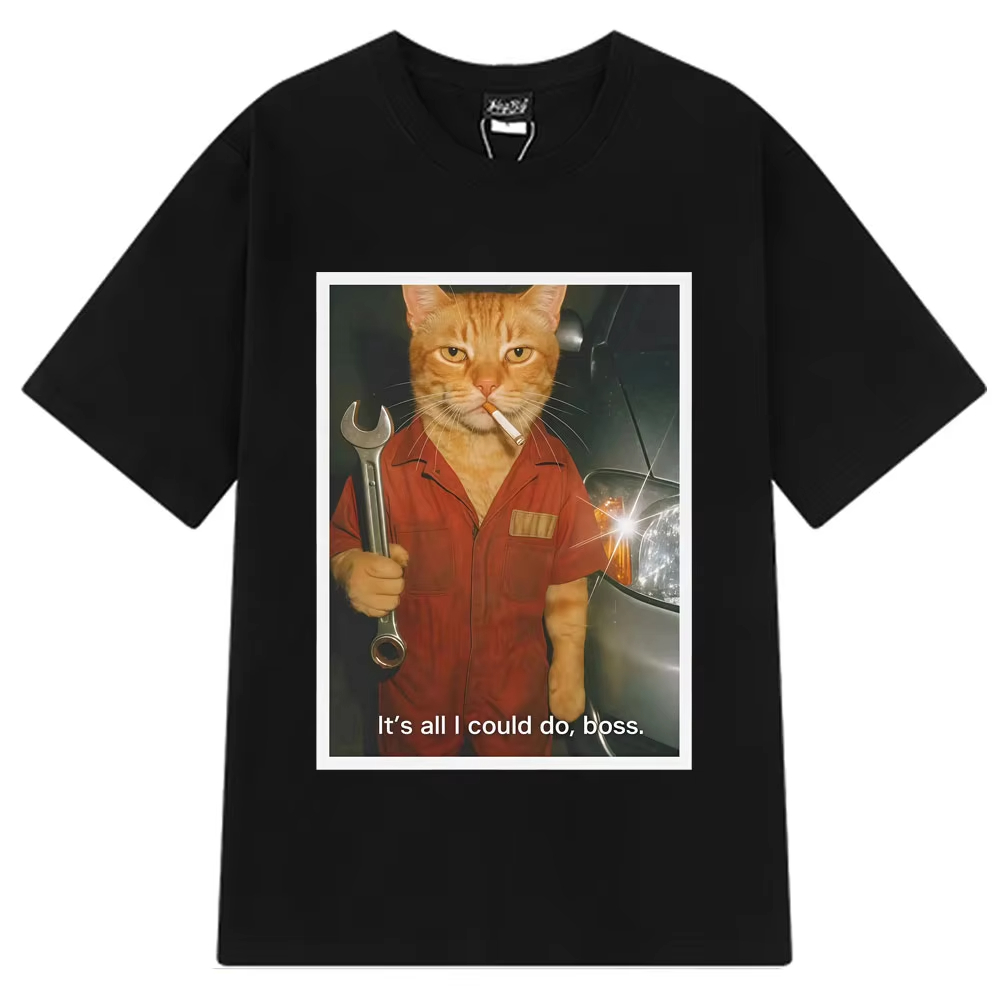 Komik Kedi Mekanik Fanlar T-sh - Fashion Street Cat incelemesi ve fiyatı