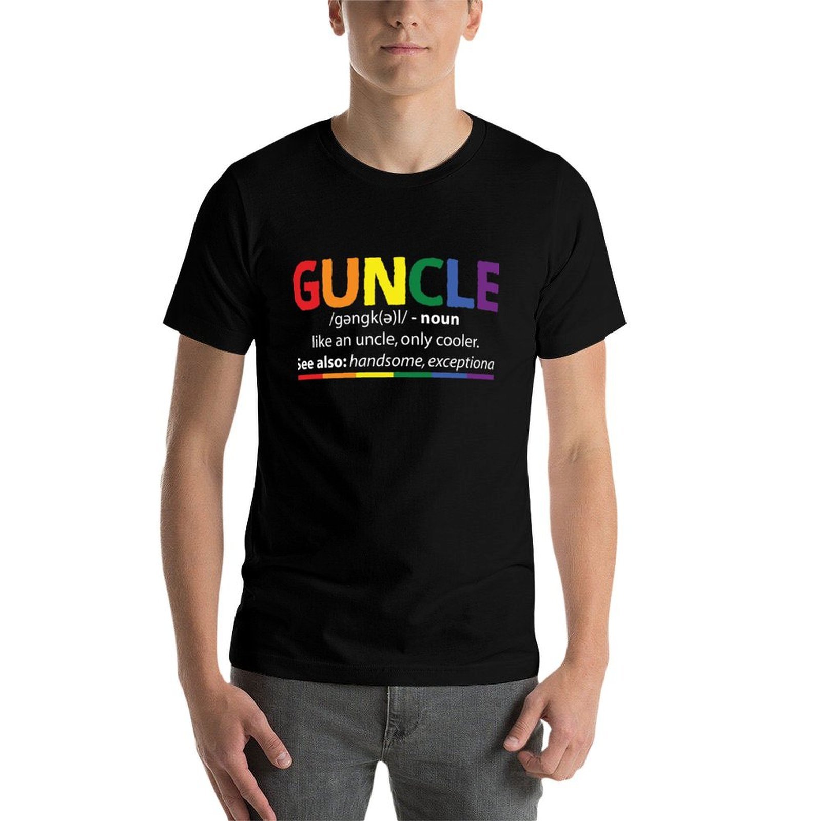 Guncle - eşcinsel komik amca t - Street Fashion Definition incelemesi ve fiyatı