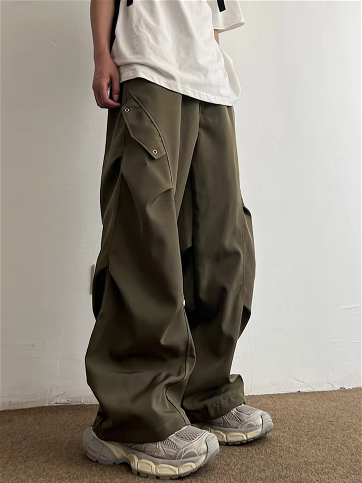 Techwear Paraşüt Kargo Pantolo - Street Fashion Korea incelemesi ve fiyatı
