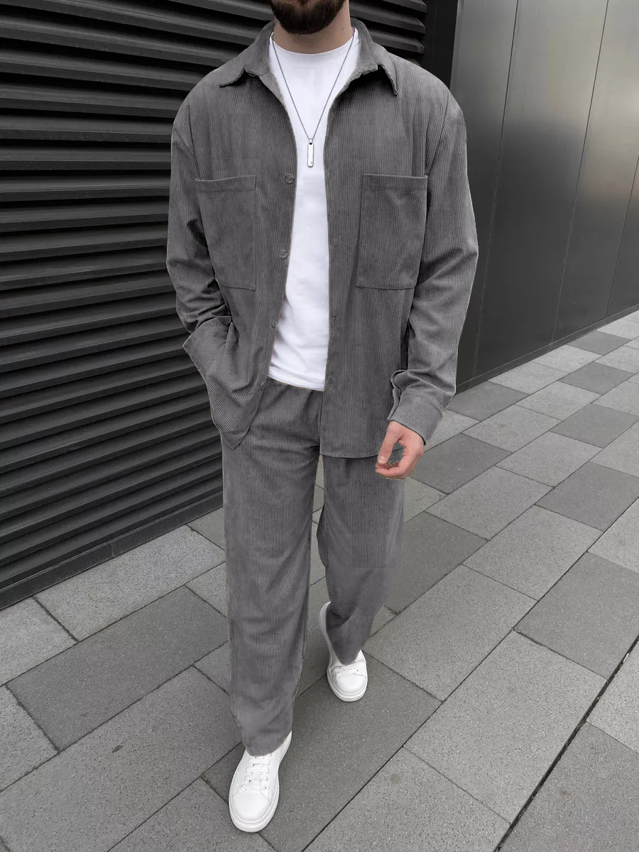 Erkekler için fitilli kadife i - Street Fashion Men incelemesi ve fiyatı