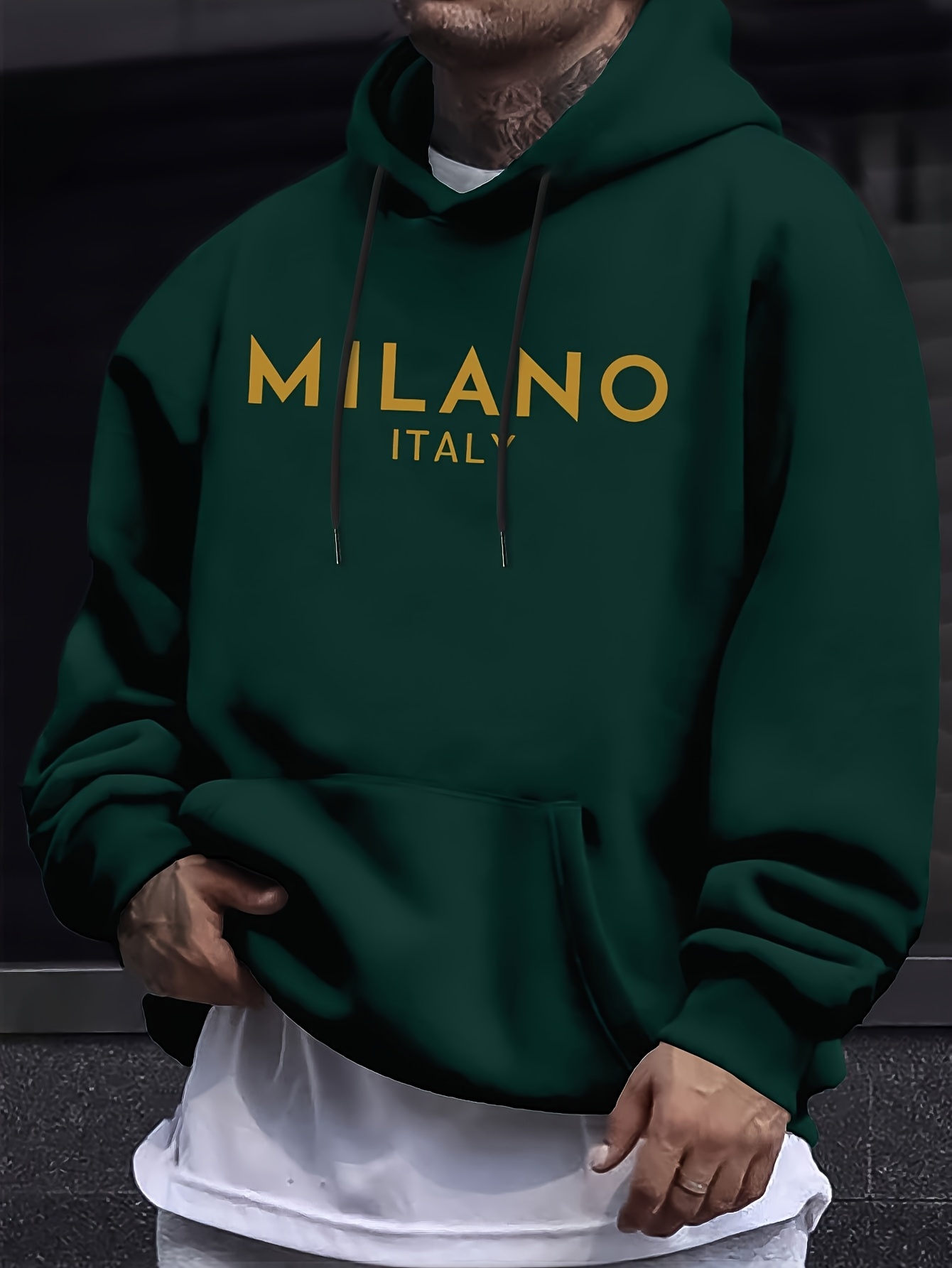 Milan Letter Erkek Kadın Kapüş - Street Fashion Of Milan incelemesi ve fiyatı