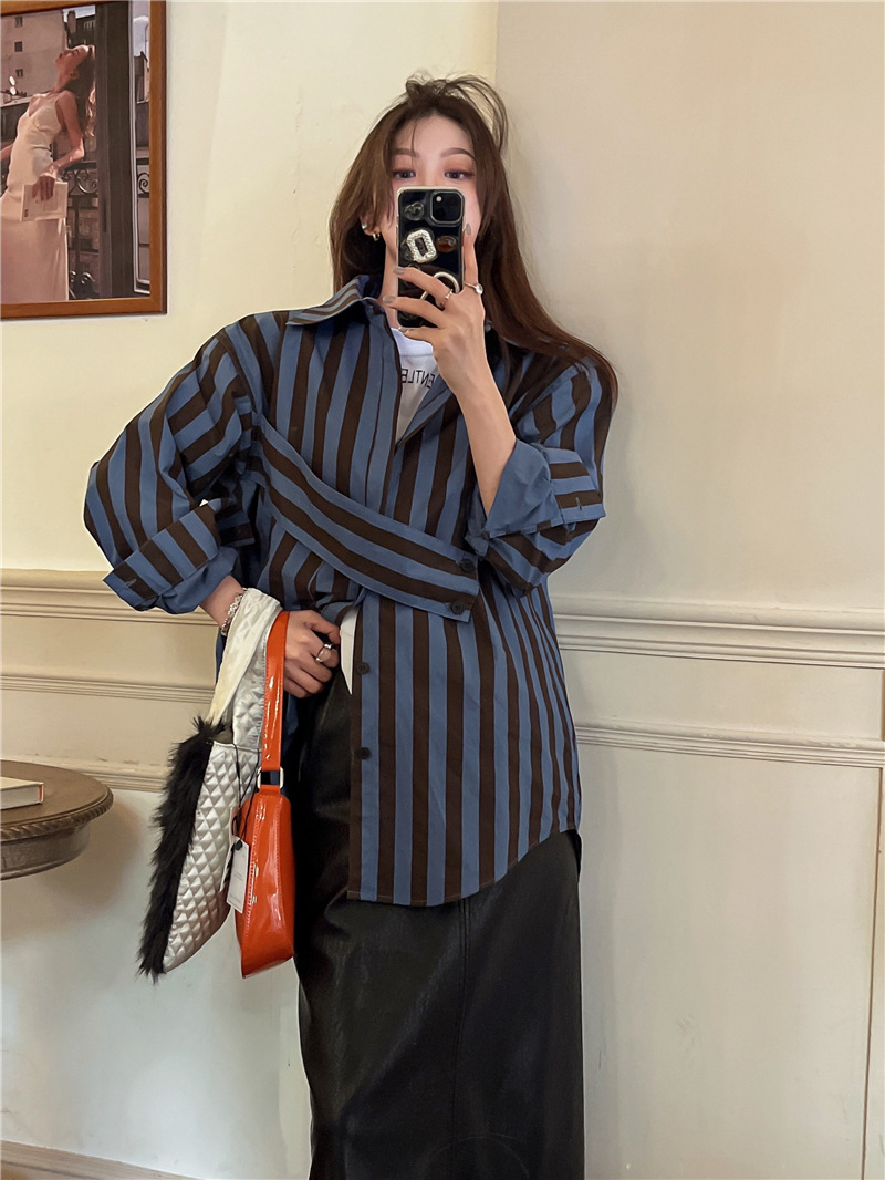 Asimetrik kişilik, rahat ve şı - Street Fashion Korea incelemesi ve fiyatı