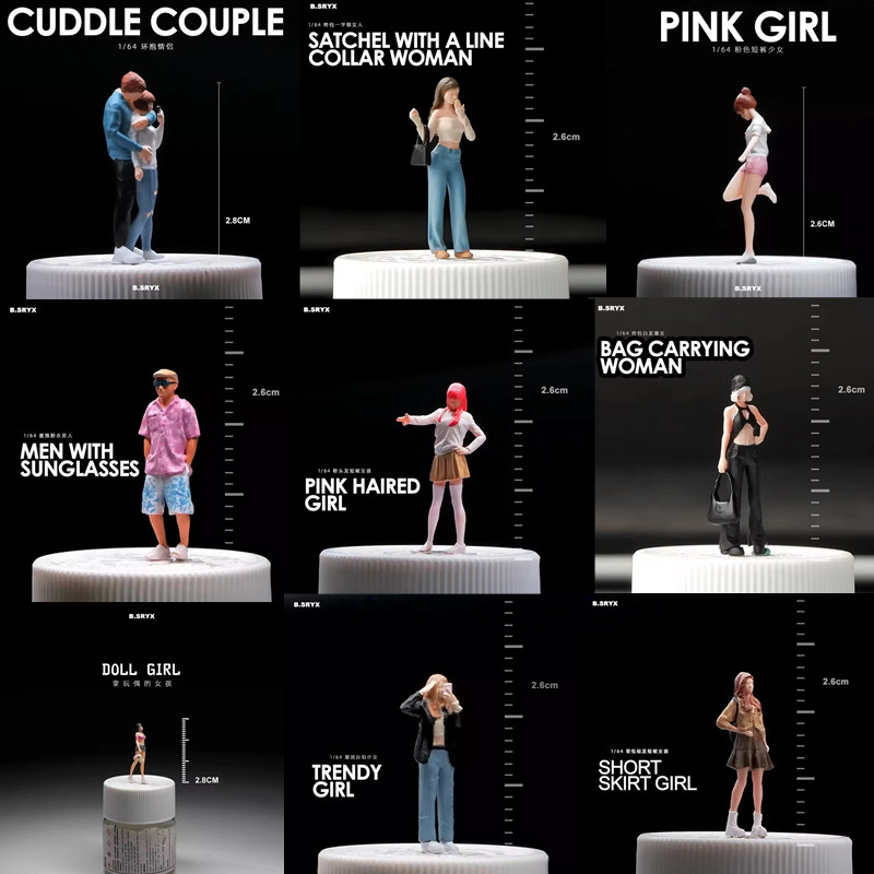 1:64 Model Minyatür DIY Sahne  - Street Fashion Photographers incelemesi ve fiyatı