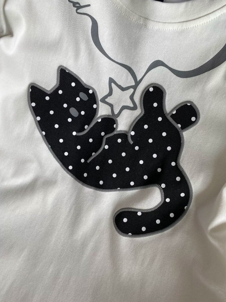 Kimutomo T Shirt Kadın Yıldız  - Fashion Street Cat incelemesi ve fiyatı